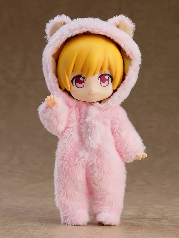 Original Character Parts for Nendoroid Doll Figures Kigurumi Pajamas (Bear - Pink) termékfotó