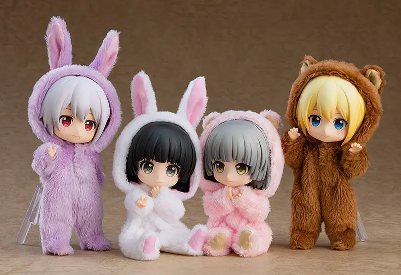 Original Character Parts for Nendoroid Doll Figures Kigurumi Pajamas (Rabbit - White) termékfotó