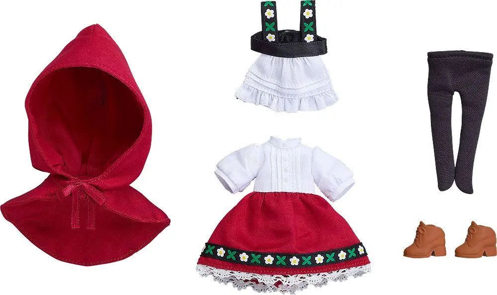 Original Character Parts for Nendoroid Doll Figures Outfit csomag (Little Red Riding Hood: Rose) termékfotó