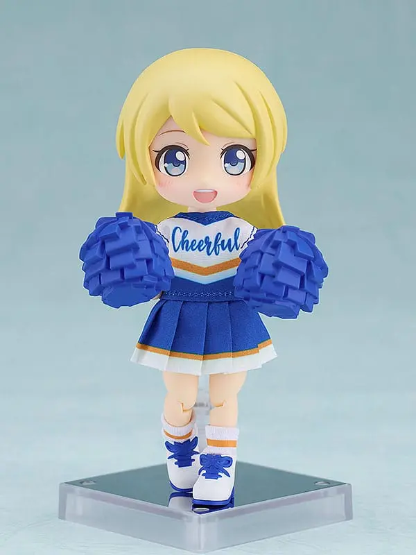 Original Character Parts for Nendoroid Doll Figures Outfit Set: Cheerleader (Blue) termékfotó