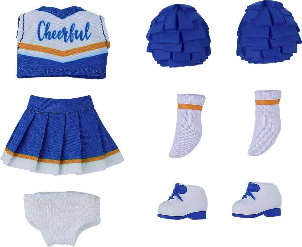 Original Character Parts for Nendoroid Doll Figures Outfit Set: Cheerleader (Blue) termékfotó