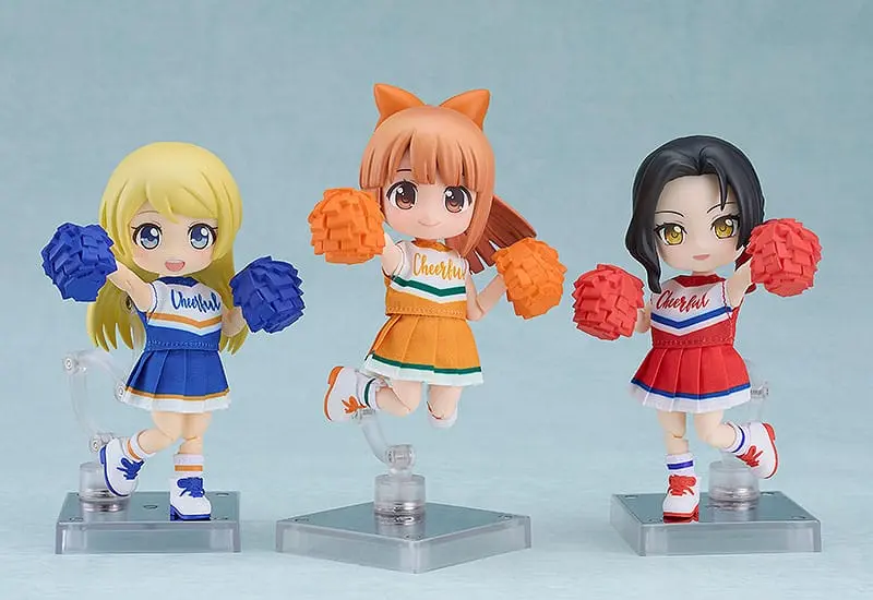 Original Character Parts for Nendoroid Doll Figures Outfit Set: Cheerleader (Red) termékfotó