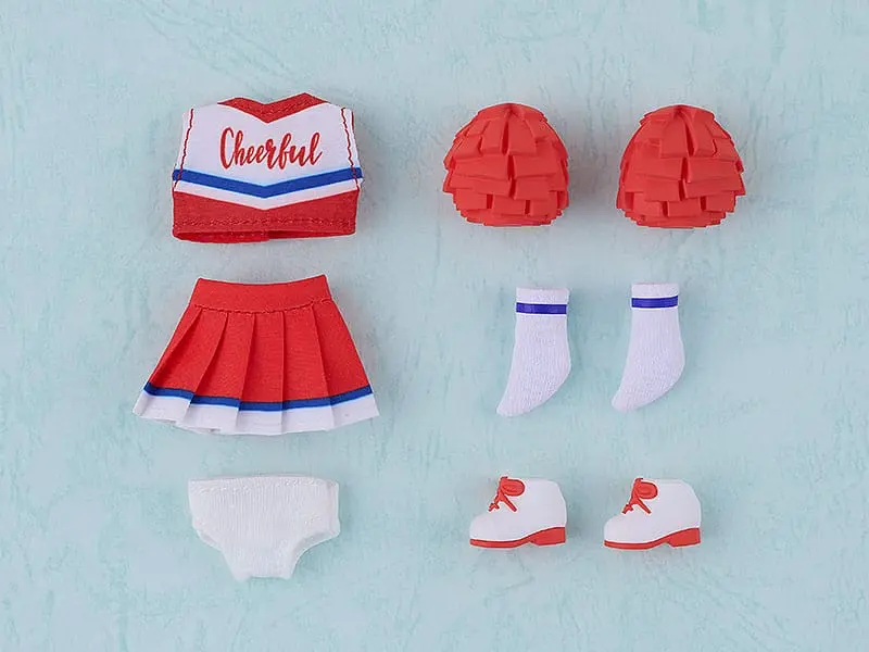 Original Character Parts for Nendoroid Doll Figures Outfit Set: Cheerleader (Red) termékfotó