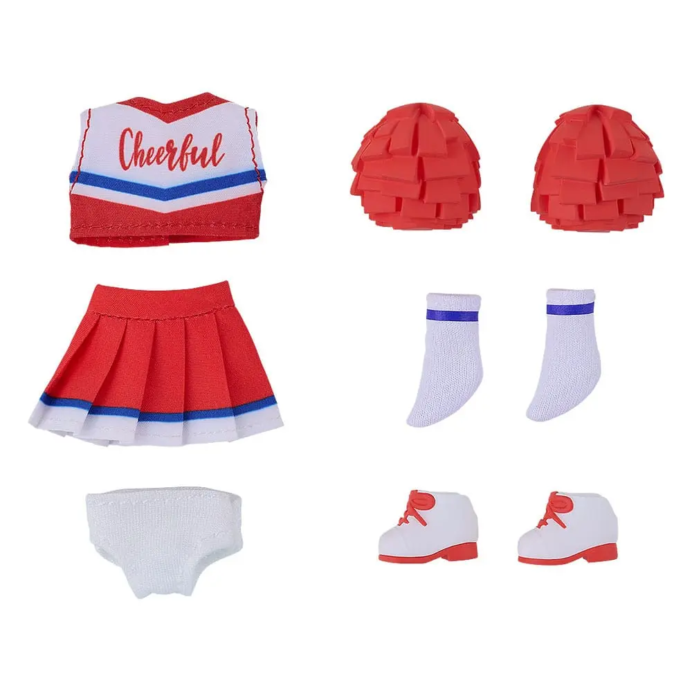 Original Character Parts for Nendoroid Doll Figures Outfit Set: Cheerleader (Red) termékfotó