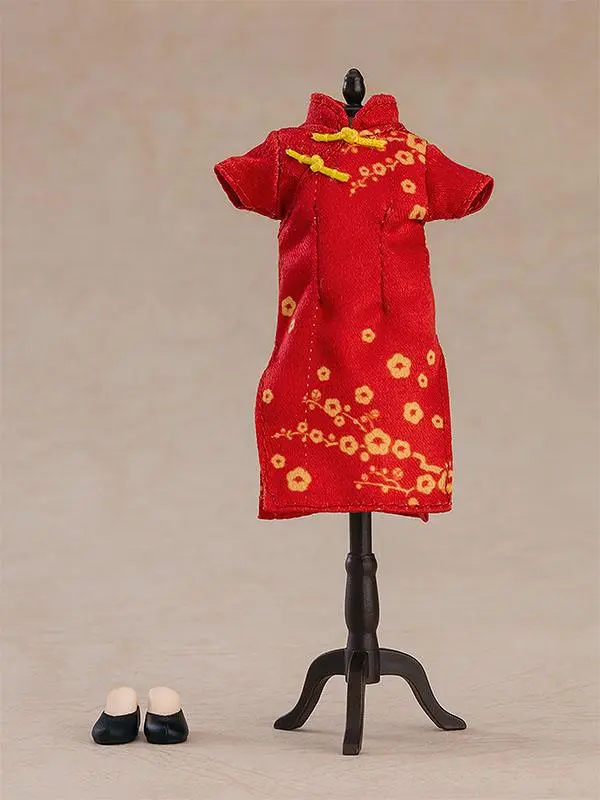 Original Character Parts for Nendoroid Doll Figures Outfit Set: Chinese Dress (Red) termékfotó