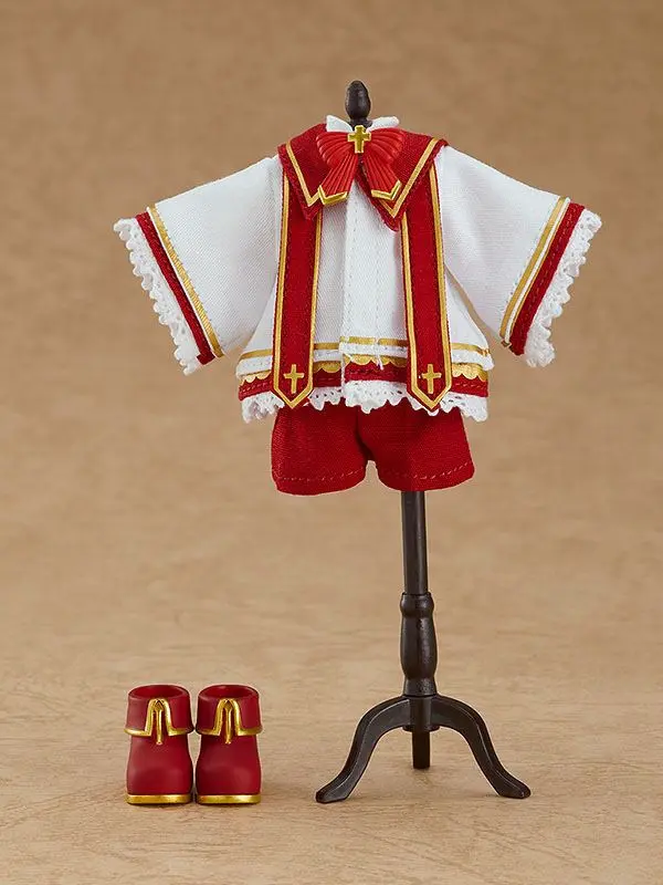 Original Character Parts for Nendoroid Doll Figures Outfit Set: Church Choir (Red) termékfotó