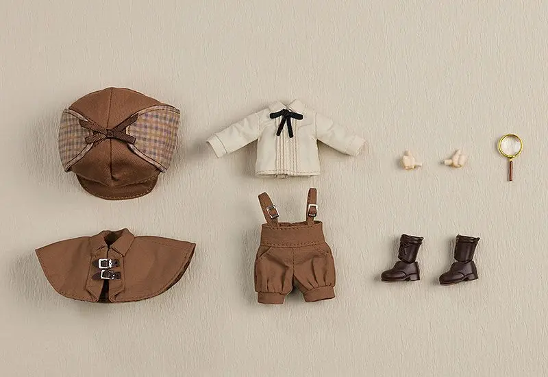 Original Character Parts for Nendoroid Doll Figures Outfit Set Detective - Boy (Brown) termékfotó
