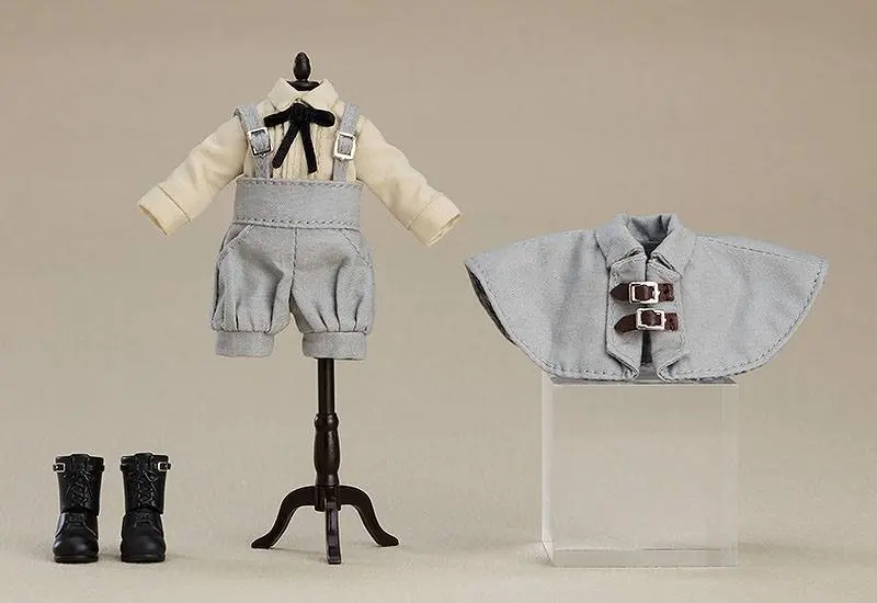 Original Character Parts for Nendoroid Doll Figures Outfit Set Detective - Boy (Gray) termékfotó