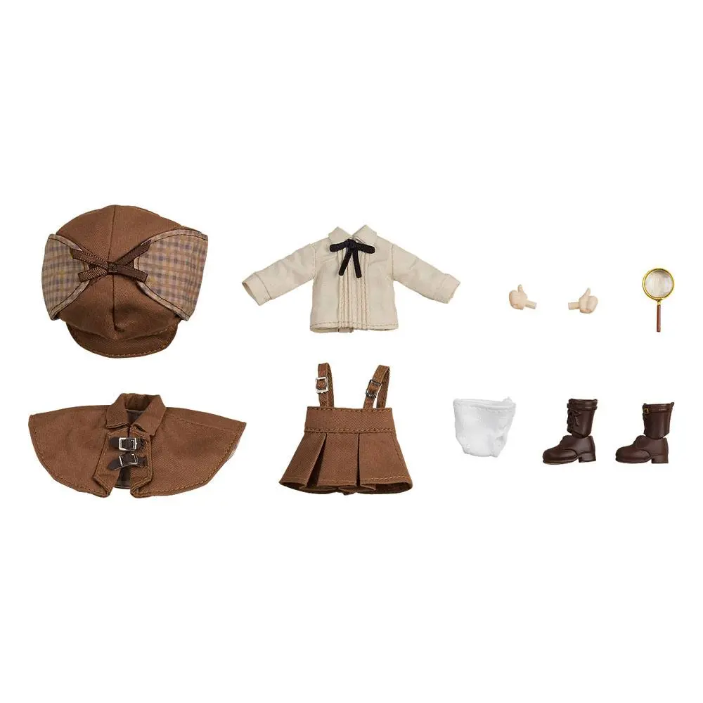 Original Character Parts for Nendoroid Doll Figures Outfit Set Detective - Girl (Brown) termékfotó