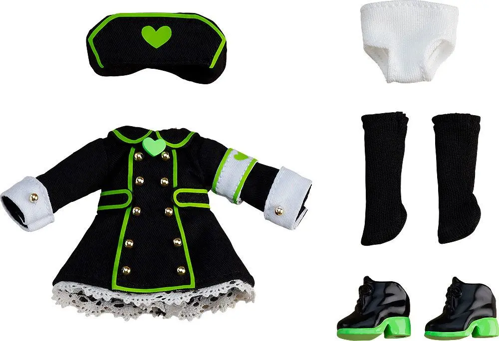 Original Character Parts for Nendoroid Doll Figures Outfit Set Nurse - Black termékfotó