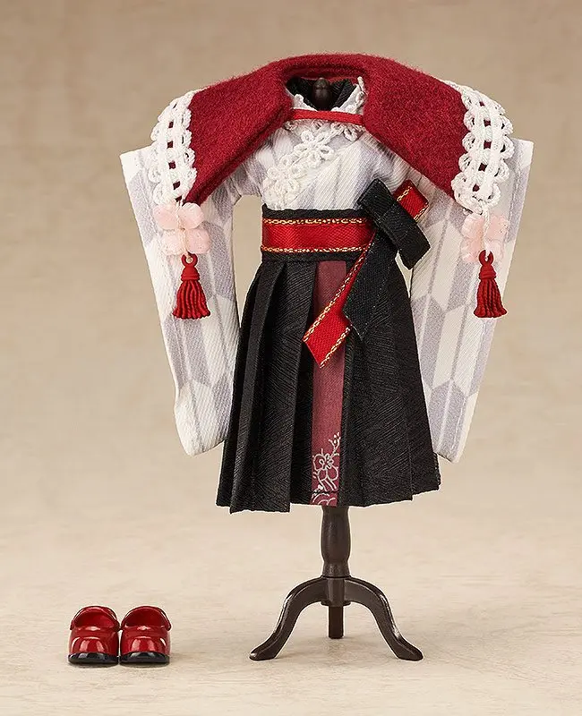 Original Character Parts for Nendoroid Doll Figures Outfit Set Rose: Japanese Dress Ver. termékfotó