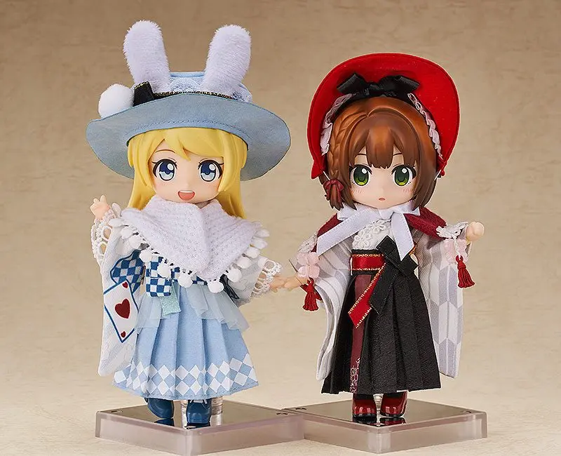 Original Character Parts for Nendoroid Doll Figures Outfit Set Rose: Japanese Dress Ver. termékfotó