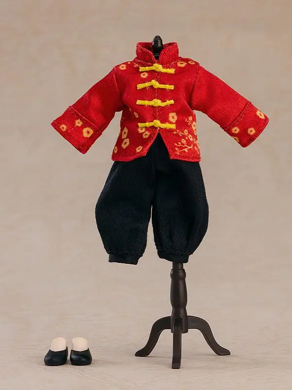 Original Character Parts for Nendoroid Doll Figures Outfit Set: Short Length Chinese Outfit (Red) termékfotó