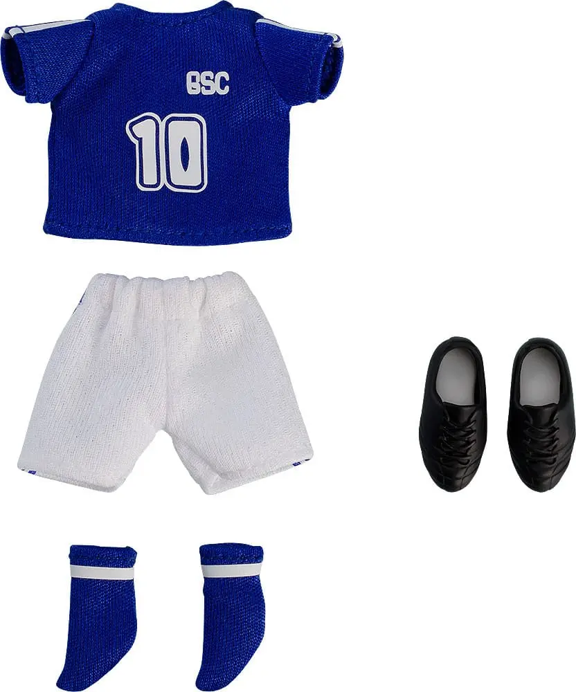 Original Character Parts for Nendoroid Doll Figures Outfit Set: Soccer Uniform (Blue) figura kiegészítő termékfotó
