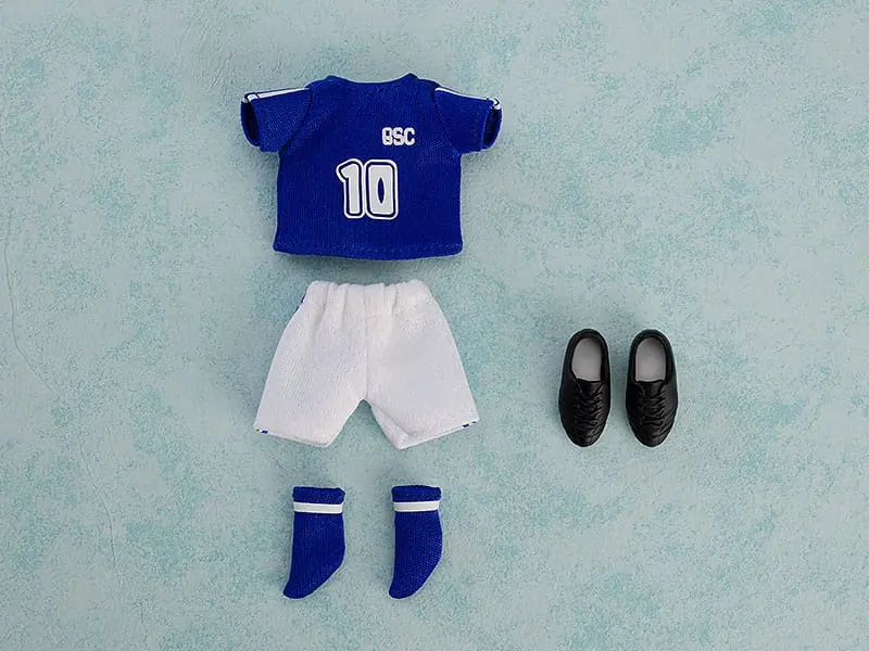 Original Character Parts for Nendoroid Doll Figures Outfit Set: Soccer Uniform (Blue) figura kiegészítő termékfotó