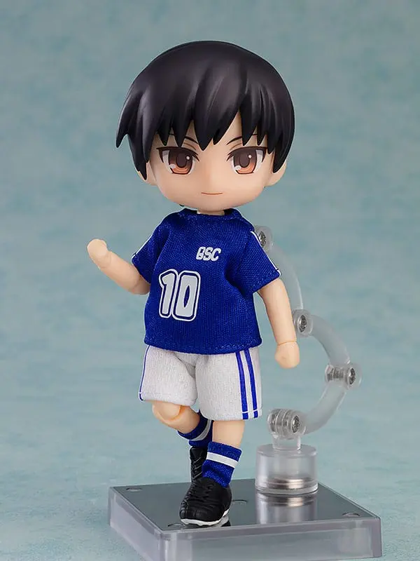 Original Character Parts for Nendoroid Doll Figures Outfit Set: Soccer Uniform (Blue) figura kiegészítő termékfotó