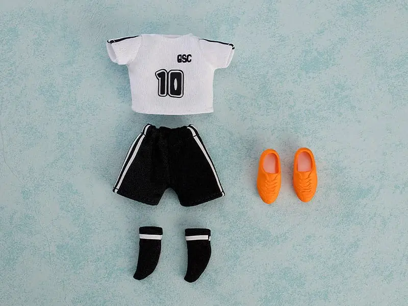 Original Character Parts for Nendoroid Doll Figures Outfit Set: Soccer Uniform (White) figura kiegészítő termékfotó