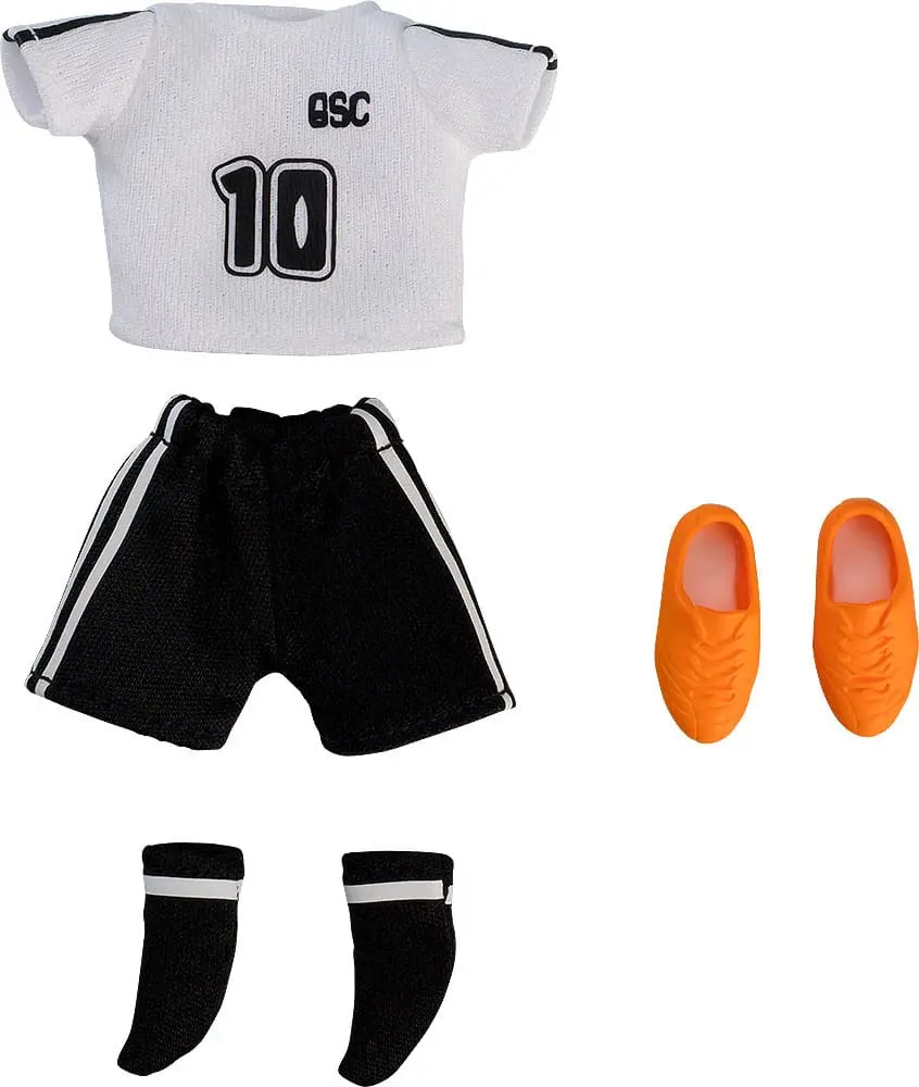 Original Character Parts for Nendoroid Doll Figures Outfit Set: Soccer Uniform (White) figura kiegészítő termékfotó
