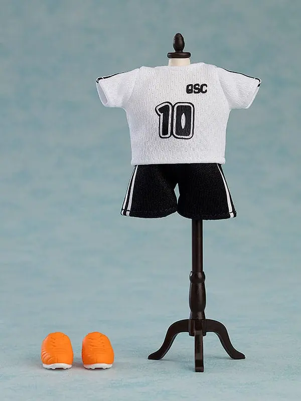Original Character Parts for Nendoroid Doll Figures Outfit Set: Soccer Uniform (White) figura kiegészítő termékfotó