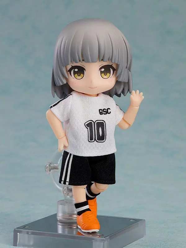 Original Character Parts for Nendoroid Doll Figures Outfit Set: Soccer Uniform (White) figura kiegészítő termékfotó