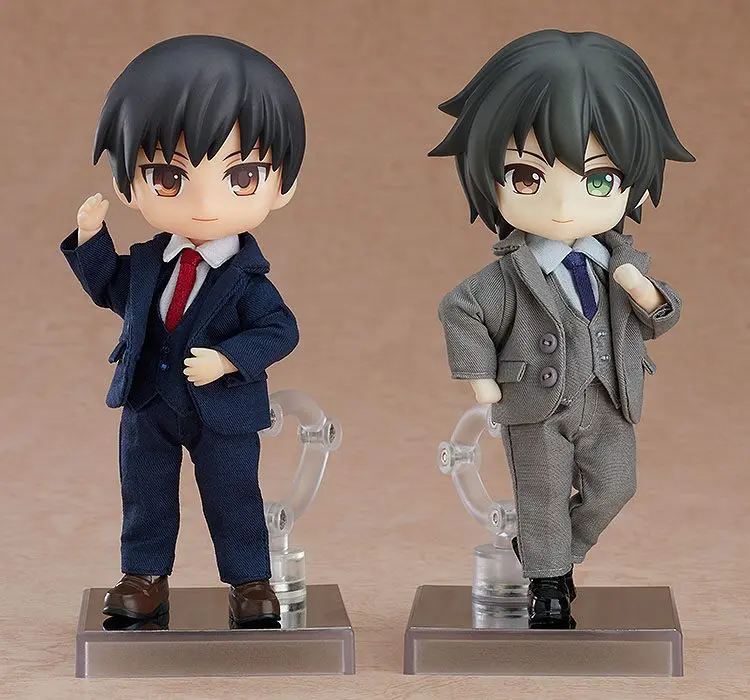 Original Character Parts for Nendoroid Doll Figures Outfit Set: Suit (Gray) (Re-Run) termékfotó