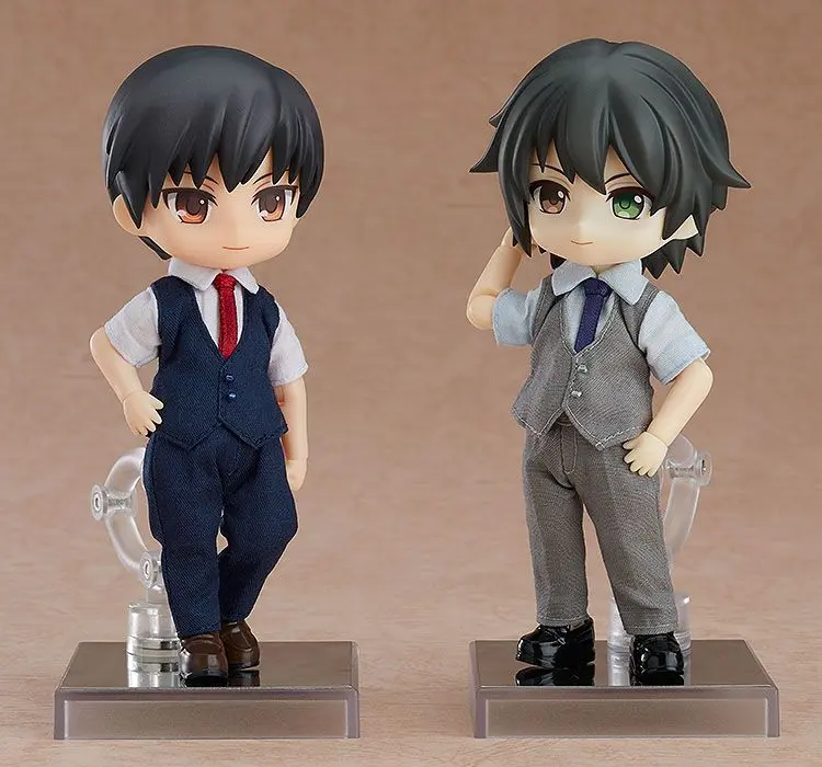 Original Character Parts for Nendoroid Doll Figures Outfit Set: Suit (Gray) (Re-Run) termékfotó