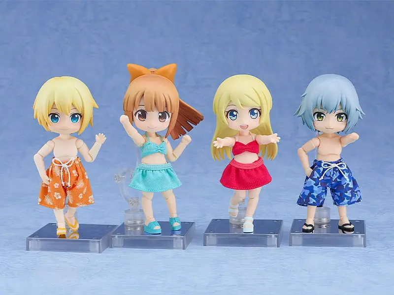Original Character Parts for Nendoroid Doll Figures Outfit Set: Swimsuit - Boy (Camouflage) termékfotó