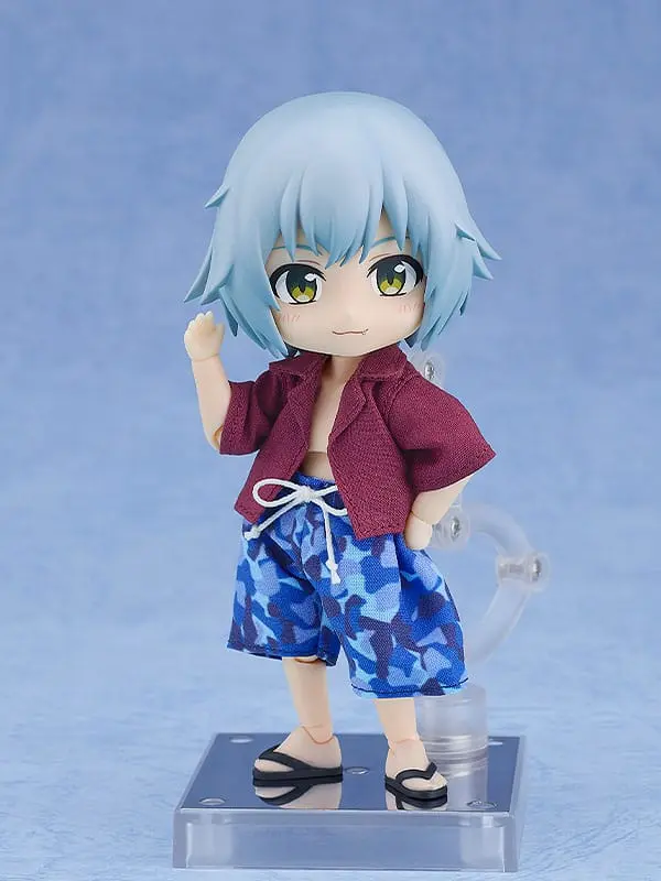 Original Character Parts for Nendoroid Doll Figures Outfit Set: Swimsuit - Boy (Camouflage) termékfotó