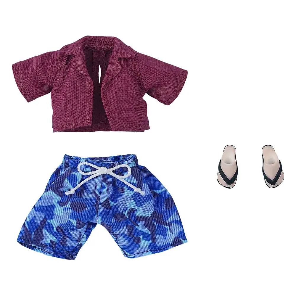 Original Character Parts for Nendoroid Doll Figures Outfit Set: Swimsuit - Boy (Camouflage) termékfotó