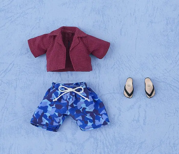 Original Character Parts for Nendoroid Doll Figures Outfit Set: Swimsuit - Boy (Camouflage) termékfotó
