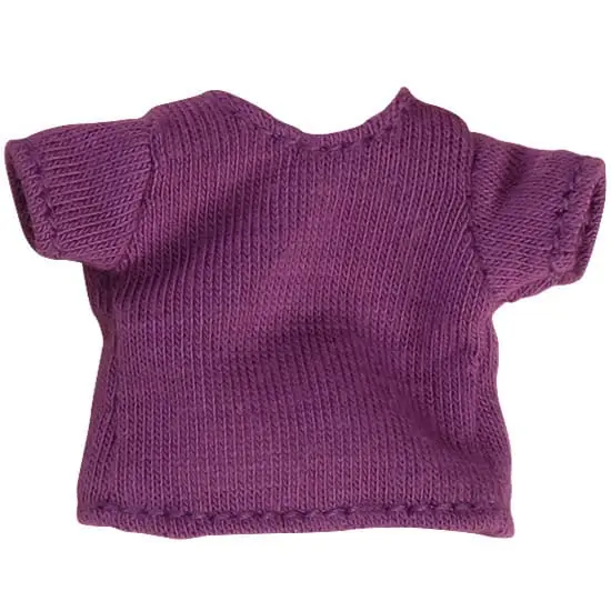 Original Character Parts for Nendoroid Doll Figures Outfit Set: T-Shirt (Purple) figura kiegészítő termékfotó