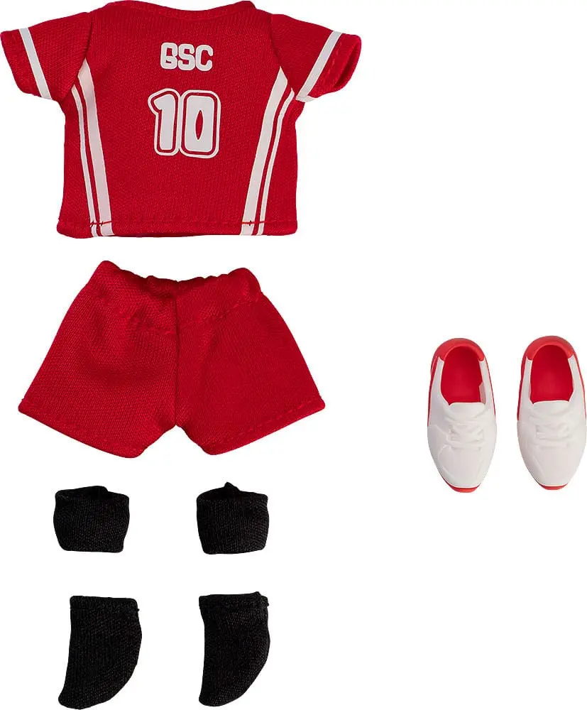 Original Character Parts for Nendoroid Doll Figures Outfit Set: Volleyball Uniform (Red) figura kiegészítő termékfotó