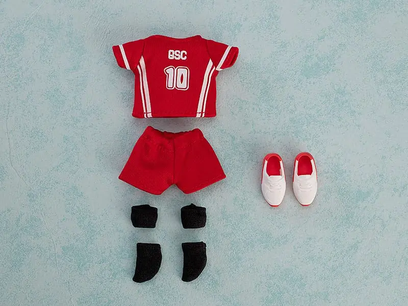 Original Character Parts for Nendoroid Doll Figures Outfit Set: Volleyball Uniform (Red) figura kiegészítő termékfotó
