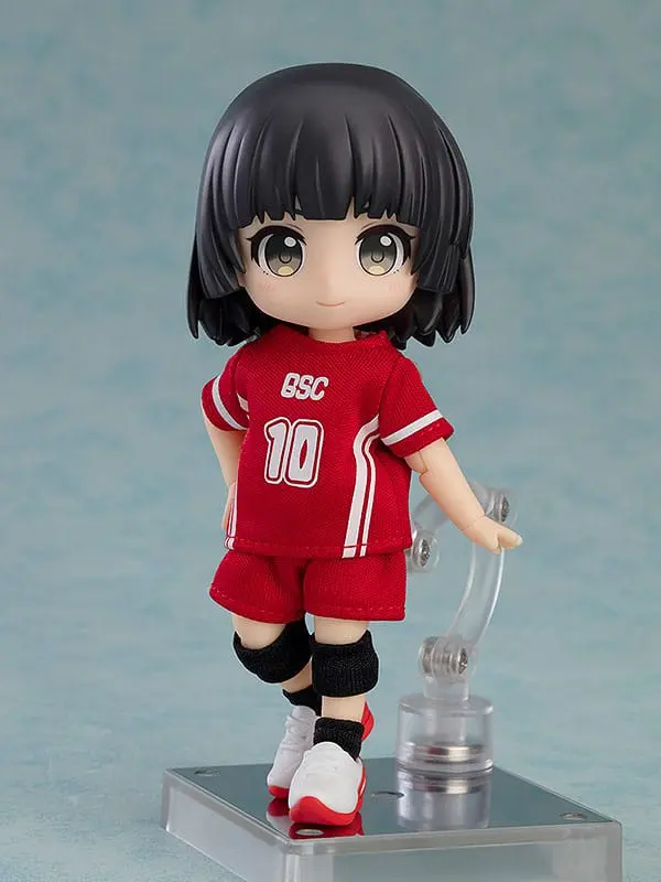 Original Character Parts for Nendoroid Doll Figures Outfit Set: Volleyball Uniform (Red) figura kiegészítő termékfotó