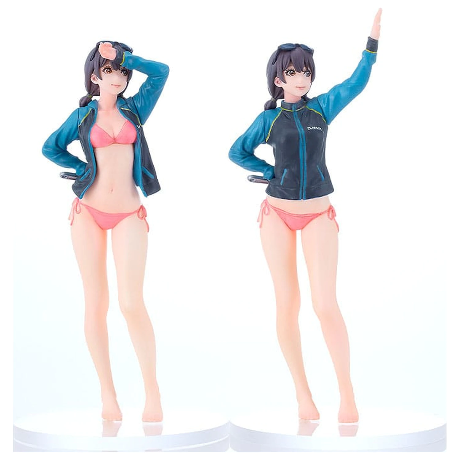 Original Character PLAMAX MF-97 minimum factory Minori with Honda BF350 Grand Prix White Műanyag modell készlet 10 cm   termékfotó