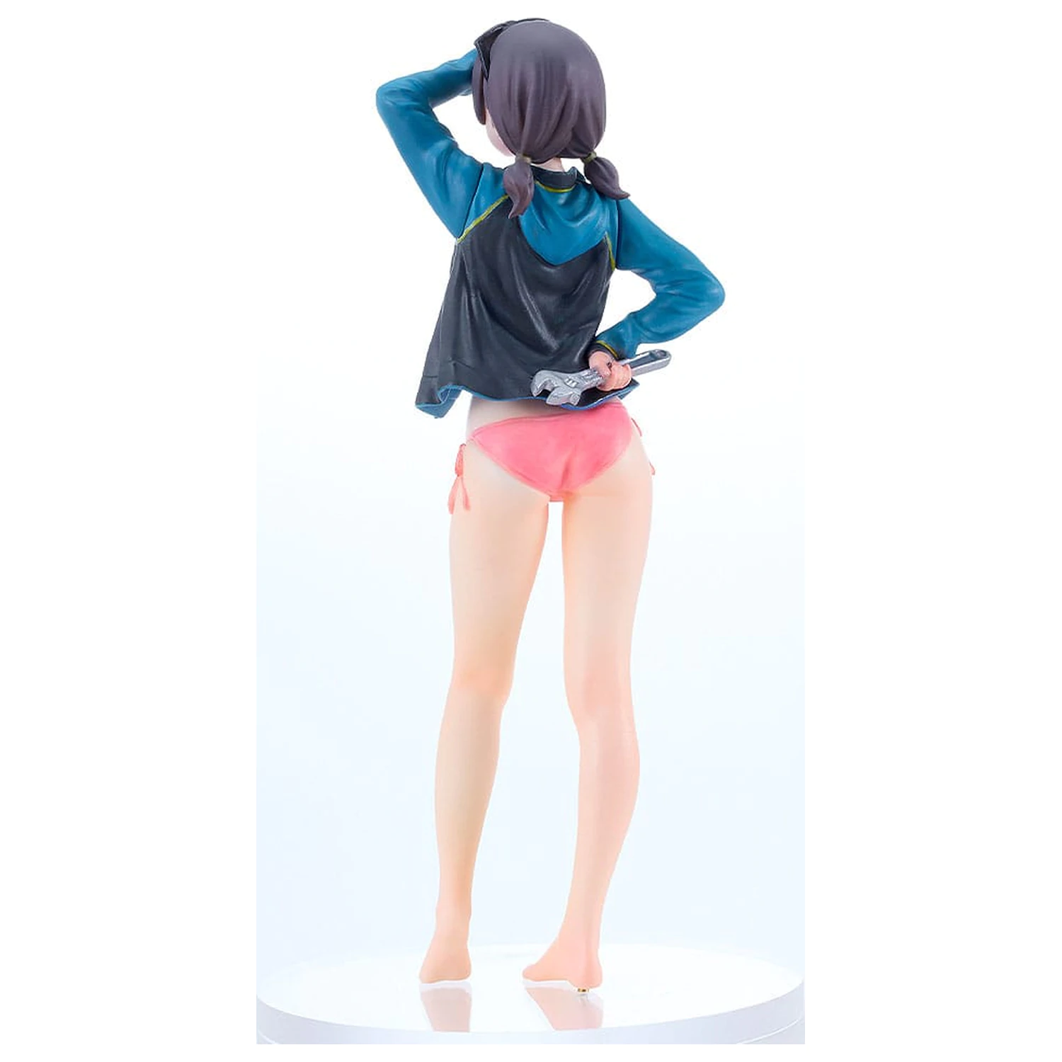 Original Character PLAMAX MF-97 minimum factory Minori with Honda BF350 Grand Prix White Műanyag modell készlet 10 cm   termékfotó