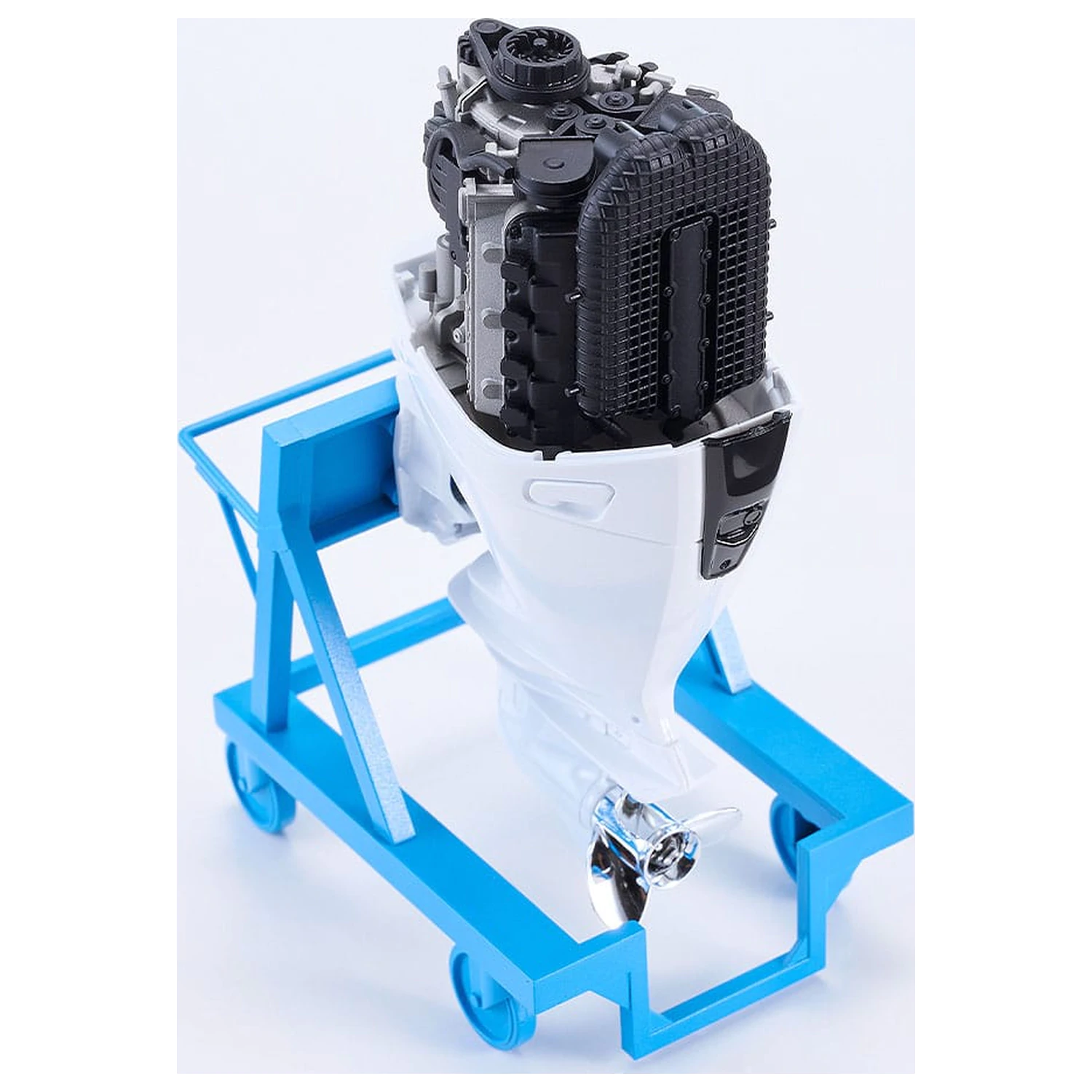 Original Character PLAMAX MF-97 minimum factory Minori with Honda BF350 Grand Prix White Műanyag modell készlet 10 cm   termékfotó