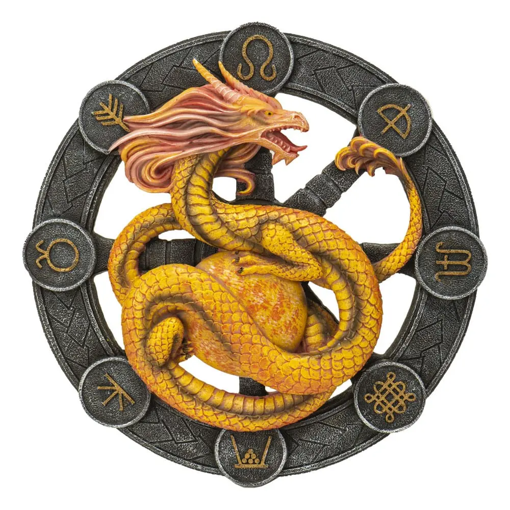 Anne Stokes Plaque Litha Dragon szobor figura 32 cm termékfotó