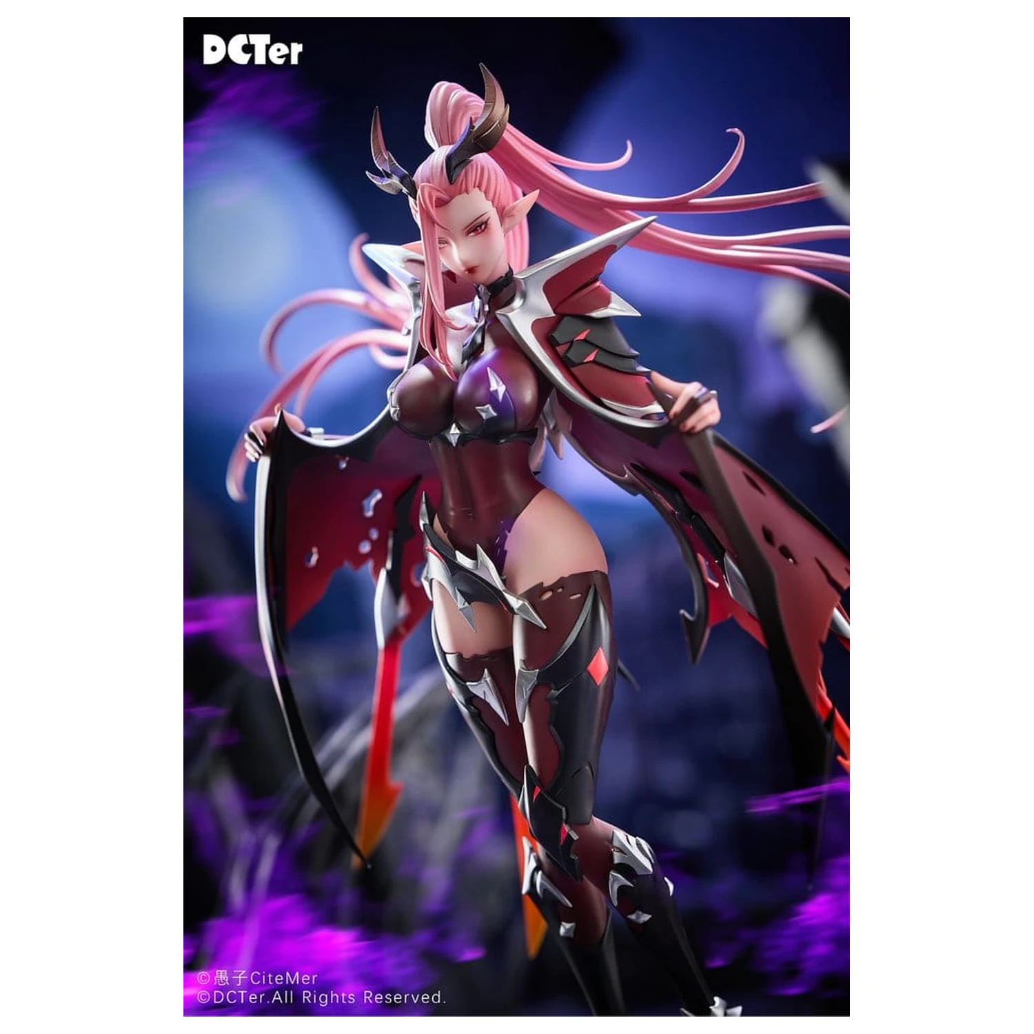 Original Character PU figura 1/7 Heslion Draco Bellatrix Feminina 27 cm termékfotó