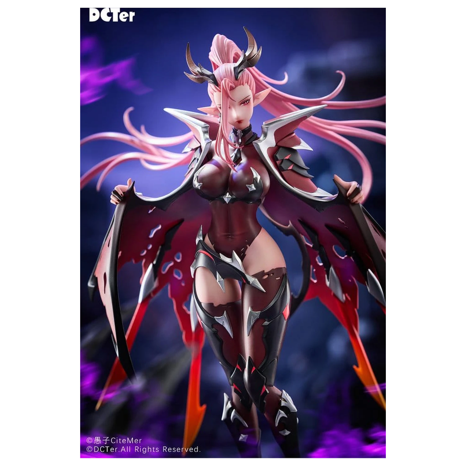 Original Character PU figura 1/7 Heslion Draco Bellatrix Feminina 27 cm termékfotó