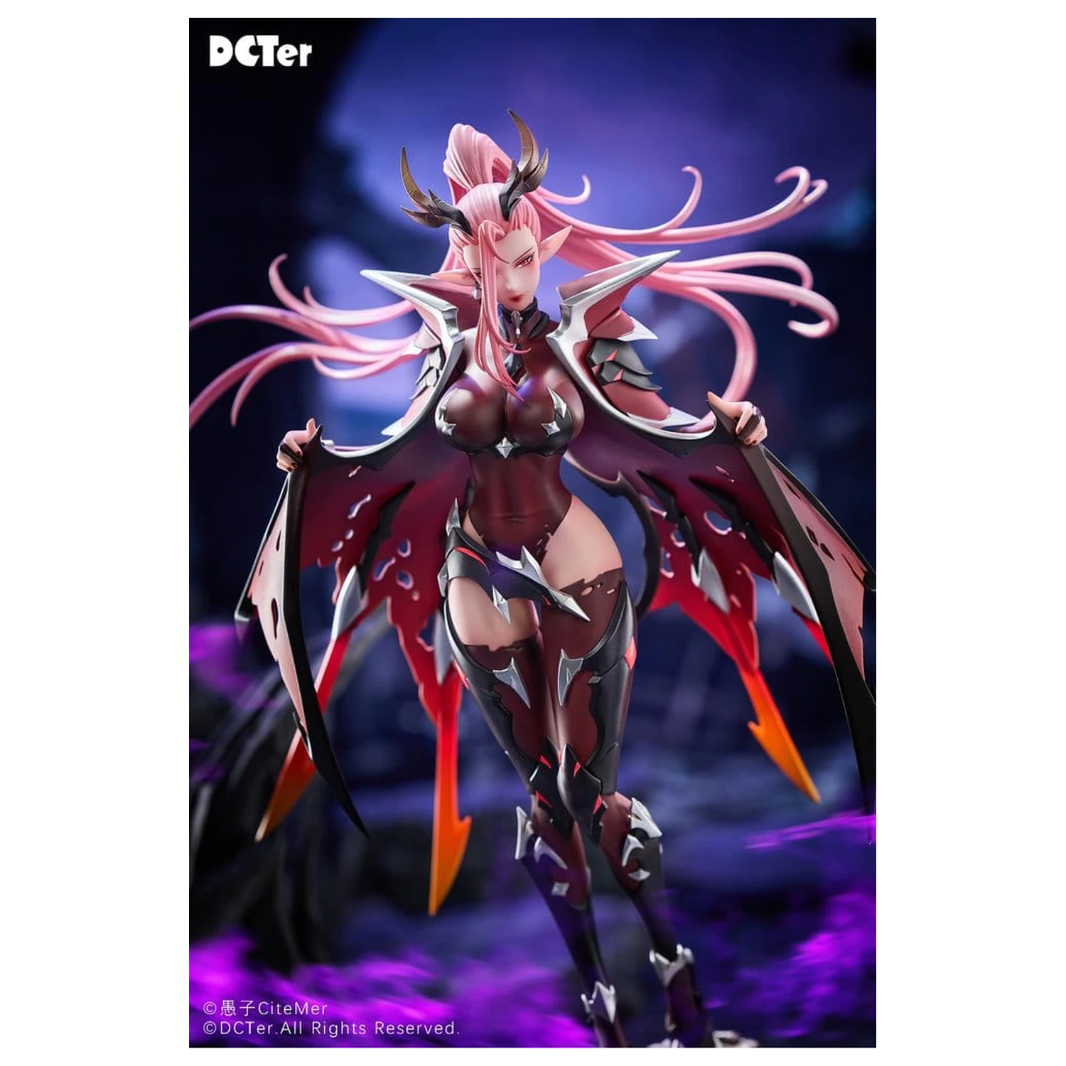 Original Character PU figura 1/7 Heslion Draco Bellatrix Feminina 27 cm termékfotó