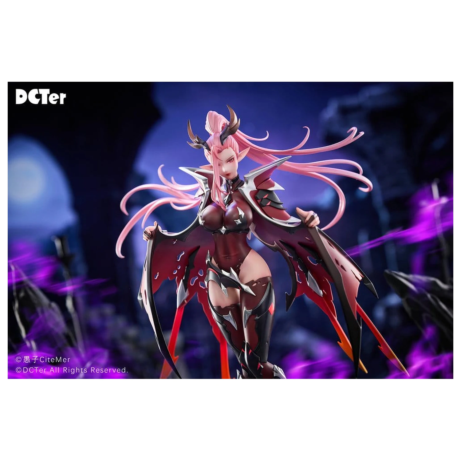 Original Character PU figura 1/7 Heslion Draco Bellatrix Feminina 27 cm termékfotó