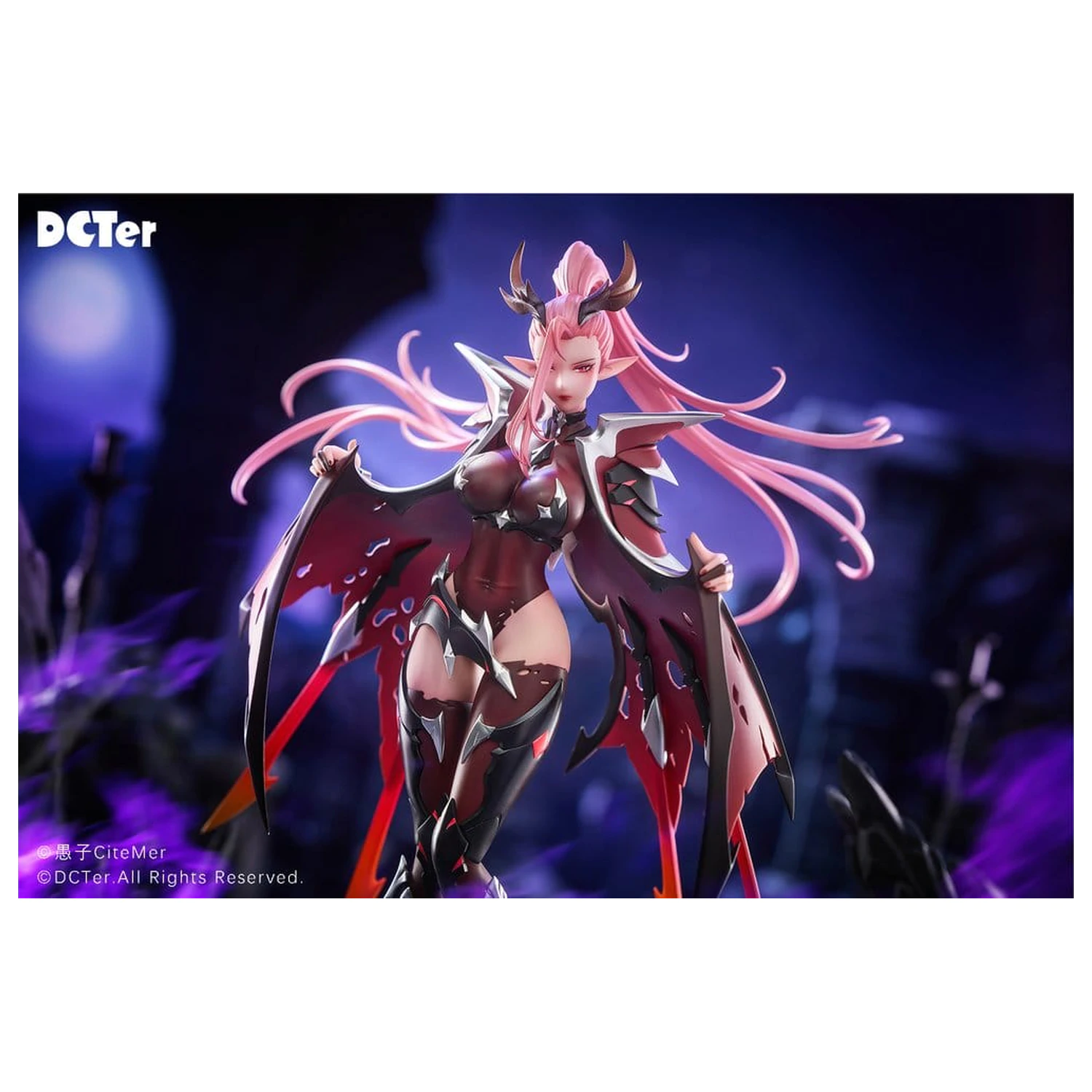 Original Character PU figura 1/7 Heslion Draco Bellatrix Feminina 27 cm termékfotó