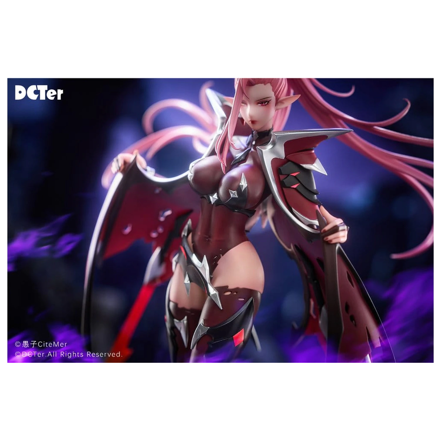 Original Character PU figura 1/7 Heslion Draco Bellatrix Feminina 27 cm termékfotó