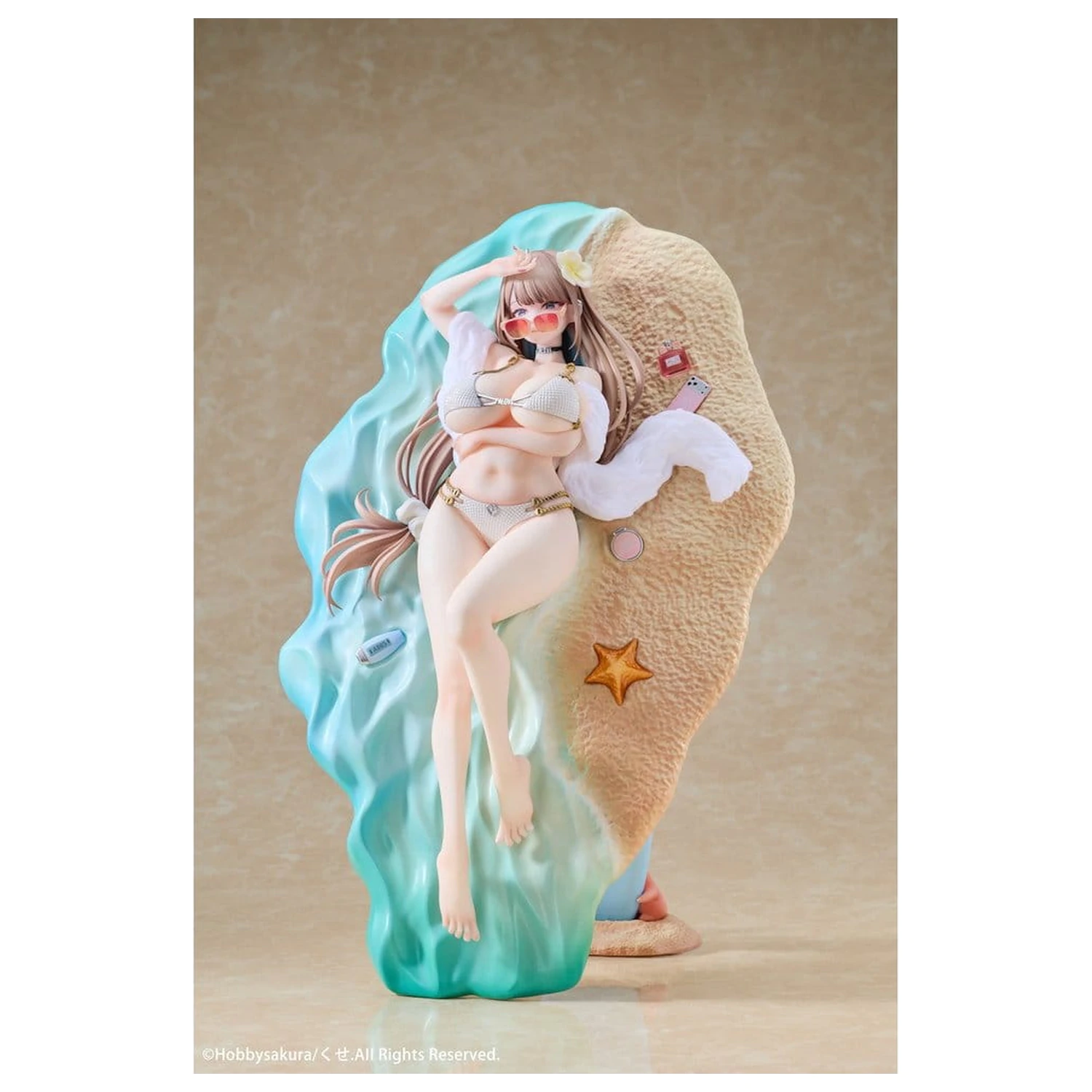Original Character PVC figura 1/6 Asako Fuyuyama Summer Beach Date Deluxe Edition 30 cm termékfotó