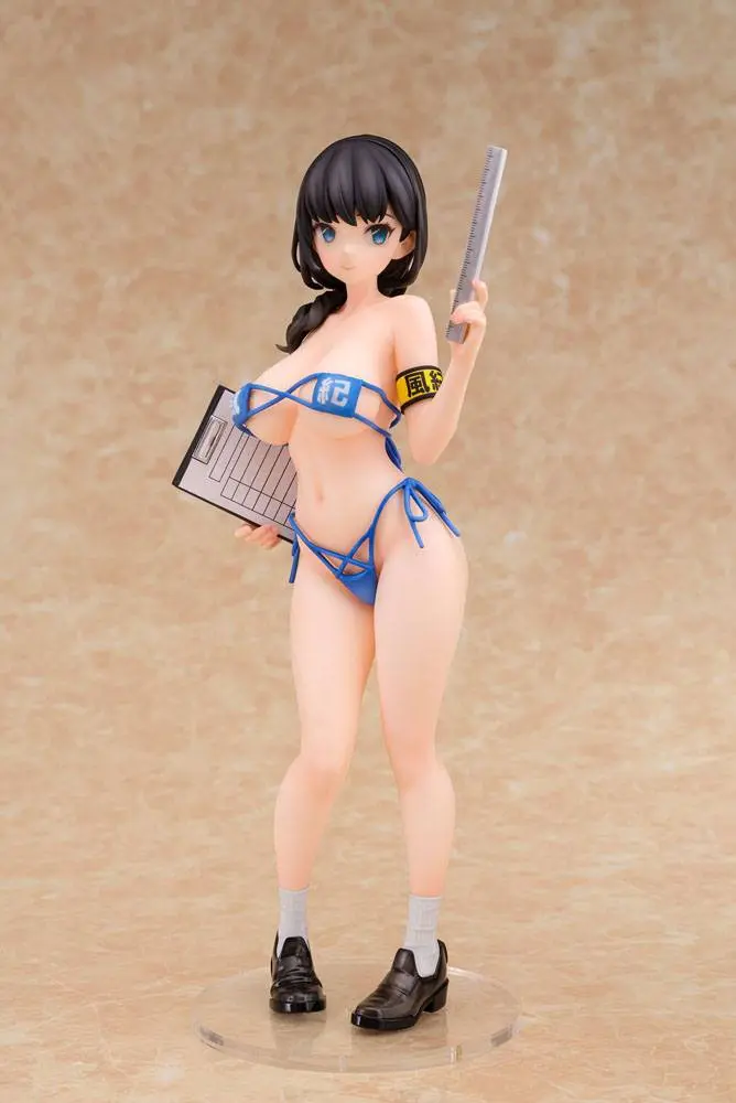 Original Character PVC szobor figura 1/6 Majimeka!? Fuuki Iin-san Illustration by Popkyun 25 cm termékfotó