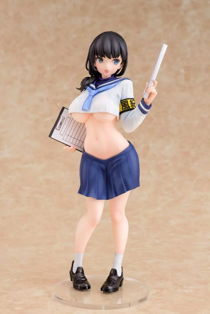 Original Character PVC szobor figura 1/6 Majimeka!? Fuuki Iin-san Illustration by Popkyun 25 cm termékfotó