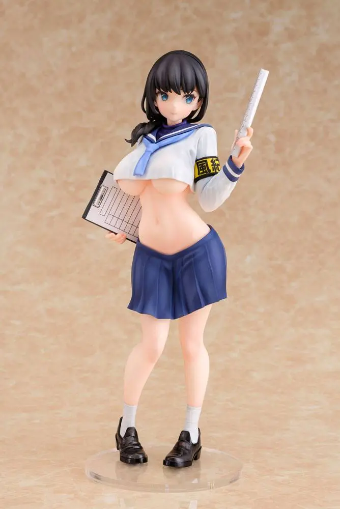 Original Character PVC szobor figura 1/6 Majimeka!? Fuuki Iin-san Illustration by Popkyun 25 cm termékfotó