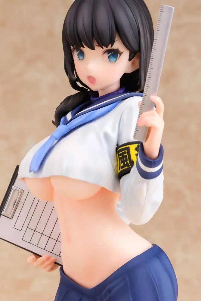 Original Character PVC szobor figura 1/6 Majimeka!? Fuuki Iin-san Illustration by Popkyun 25 cm termékfotó