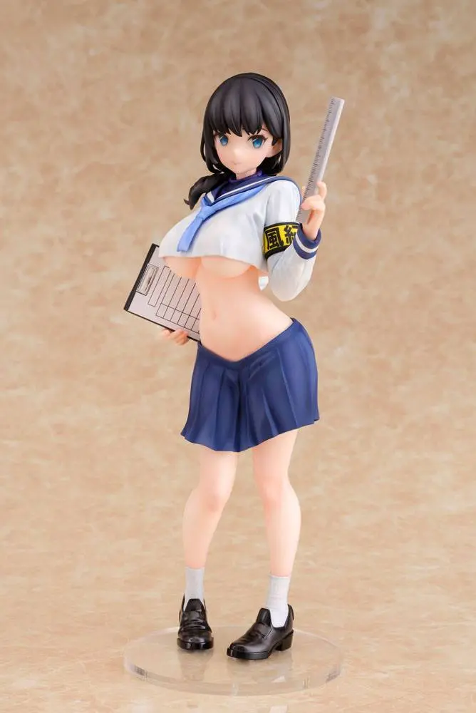 Original Character PVC szobor figura 1/6 Majimeka!? Fuuki Iin-san Illustration by Popkyun 25 cm termékfotó